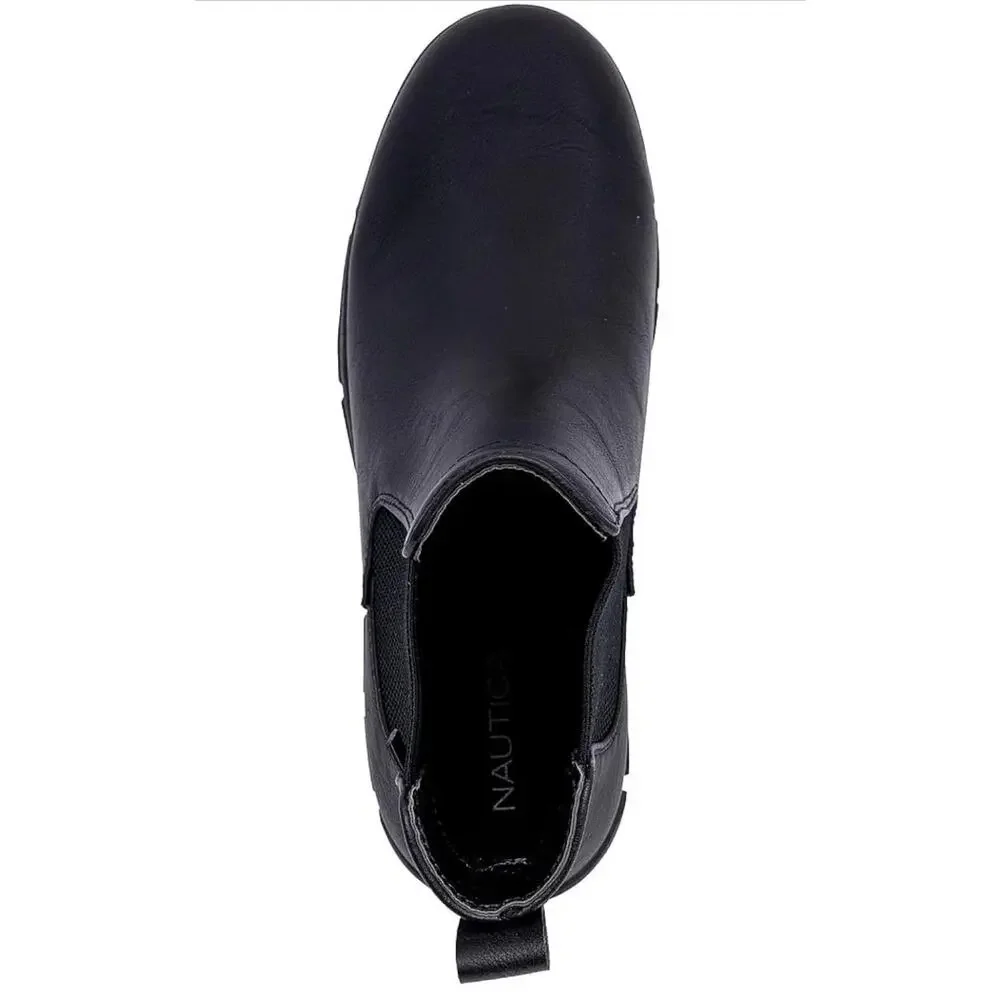 Nautica Men's Chelsea Boot Slip-On Dress Shoe Chukka Desert Boots-Wuzer size 9